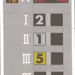 結果は「2-1-5」でコロガシ成功